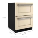 24" Panel-Ready Undercounter Double-Drawer Refrigerator view 5