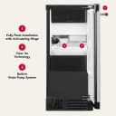 15-inch 25 Lb. Panel-ready Automatic Ice Maker With Clear Ice Technology view 5