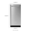 15" Automatic Ice Maker with PrintShield Finish view 6