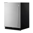 24" Undercounter Refrigerator With Stainless Steel Door view 4