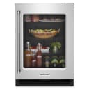 24" Undercounter Refrigerator with Glass Door view 1
