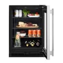 5.2 Cu. Ft. 24-Inch Undercounter Refrigerator with Glass Door and Motion-Activated LED Lighting in Stainless Steel view 2