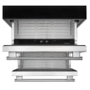 24" Stainless Steel Undercounter Double-Drawer Refrigerator view 3