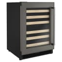 24" Panel-Ready Undercounter Wine Cellar with Wood-Front Racks view 3