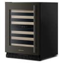 24" Undercounter Wine Cellar With Full-extension Wood-front Racks view 6