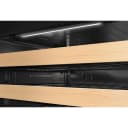 24" Undercounter Wine Cellar With Full-extension Wood-front Racks view 5