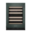 24" Undercounter Wine Cellar With Full-extension Wood-front Racks view 1
