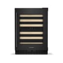 24" Undercounter Wine Cellar With Full-extension Wood-front Racks view 1