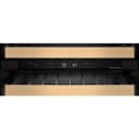 24" Undercounter Wine Cellar With Full-extension Wood-front Racks view 7