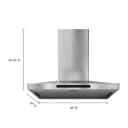 36" Island-mount, 3-speed Canopy Hood view 11