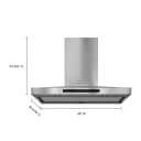 36" Wall-mount, 3-speed Canopy Hood view 26