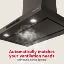Kitchenaid® 30-inch Wall-mount, 4-speed Canopy Hood view 7