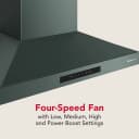 Kitchenaid® 30-inch Wall-mount, 4-speed Canopy Hood view 6