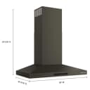 Kitchenaid® 36-inch Wall-mount, 4-speed Canopy Hood view 3