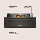 30" Slow Cook Warming Drawer view 11