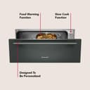 30" Slow Cook Warming Drawer view 11