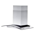 30" Convertible Vent Wall Mount Range Hood with Crown Molding view 1