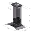 30" Convertible Vent Wall Mount Range Hood with Crown Molding view 10
