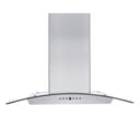 36" Convertible Vent Wall Mount Range Hood with Crown Molding - 36 Inch view 3