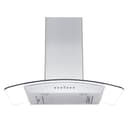 36" Convertible Vent Wall Mount Range Hood with Crown Molding - 36 Inch view 5