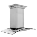 36 In. Crownsound™ Ducted Vent Wall Mount Range Hood In Stainless Steel And Glass With Built-in Bluetooth Speakers view 7
