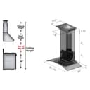 36 In. Crownsound™ Ducted Vent Wall Mount Range Hood In Stainless Steel And Glass With Built-in Bluetooth Speakers view 14