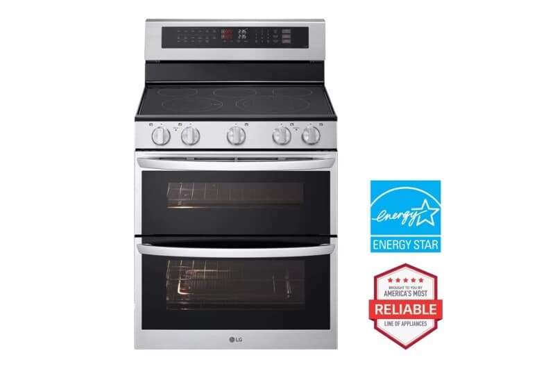 7.3 Cu. Ft. Smart Electric Double Oven Freestanding Range With Probake Convection®, Air Fry & Air Sous Vide