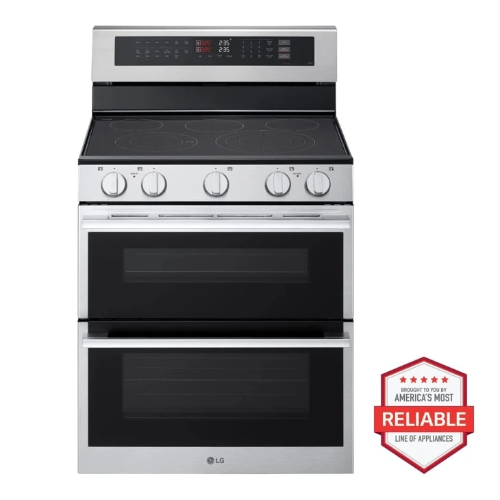 7.3 Cu. Ft. Smart Electric Double Oven Freestanding Range With Probake Convection®, Air Fry & Air Sous Vide