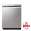 24 Inch Wide Quadwash™ Front Control Dishwasher - Stainless Steel view 1