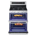 6.9 Cu. Ft. Smart Gas Double Oven Freestanding Range With Probake Convection®, Air Fry & Air Sous Vide view 24