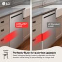 Smart Top Control Flushfit Design Dishwasher With 1-hour Wash & Dry, Quadwash® Pro, Truesteam® And Dynamic Heat Dry™ view 8