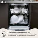 Smart Flushfit™ Top Control Dishwasher With 1-hour Wash & Dry, Quadwash® Pro, And Dynamic Heat Dry™ W/autovent Dry™ view 25