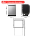 Smart Top Control Flushfit Design Dishwasher view 2