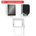 24 Inch Smart Flushfit™ Top Control Dishwasher With 1-hour Wash & Dry, Quadwash® Pro, Truesteam® And Dynamic Heat Dry™ W/autovent Dry™ view 2