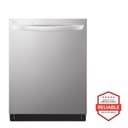 24 Inch Quadwash® Top Control Dishwasher - Stainless Steel view 1
