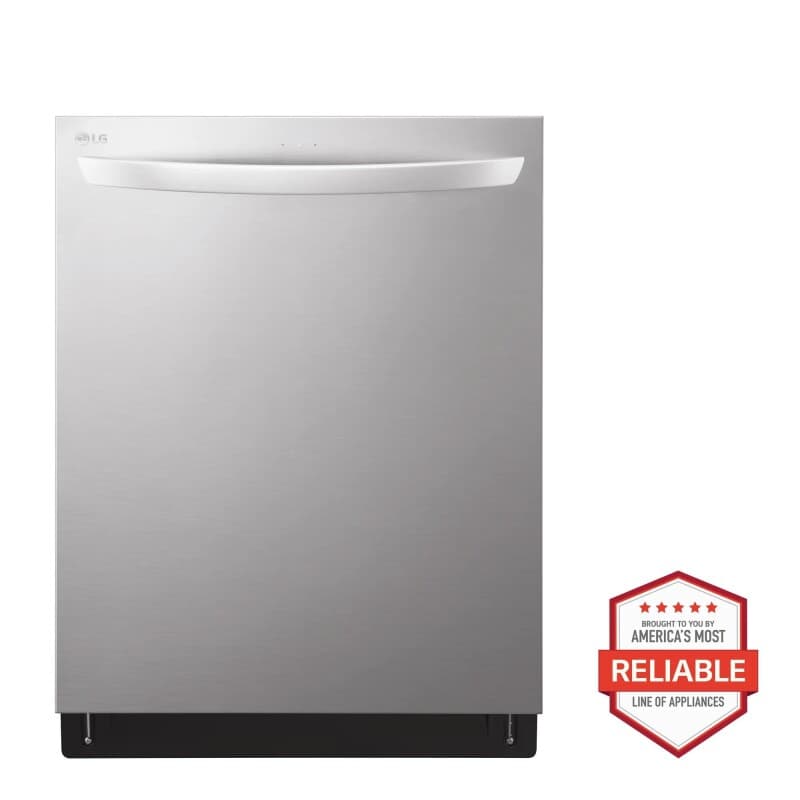 24 Inch Quadwash® Top Control Dishwasher - Stainless Steel