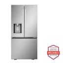 20 Cu. Ft. 3-door French Door, Counter-depth Max™ Refrigerator With Hybrid Handles view 1