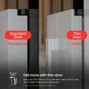 24 Cu. Ft. Counter-depth Max™ With Zero Clearance™ 3-door French Door Refrigerator view 7