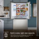 24 Cu. Ft. Counter-depth Max™ With Zero Clearance™ 3-door French Door Refrigerator view 8