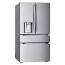 25 cu. ft. Smart Counter-Depth MAX™ 4-Door French Door Refrigerator with Full-Convert Drawer™ view 3