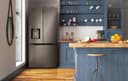 25 Cu. Ft. 3-door French Door Refrigerator With New Hybrid Handle Design And External Ice And Water Dispenser view 3