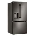25 Cu. Ft. 3-door French Door Refrigerator With New Hybrid Handle Design And External Ice And Water Dispenser view 4