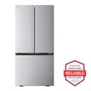 25 Cu. Ft. Counter-depth Max™ With Zero Clearance™ 3-door French Door Refrigerator With Thin Door Design view 1