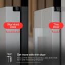 25 Cu. Ft. Counter-depth Max™ With Zero Clearance™ 3-door French Door Refrigerator With Thin Door Design view 3
