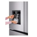 26 Cu. Ft. Counter Depth Max 3-door French Door Refrigerator With Ice And Water Dispenser view 5