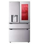 29 cu. ft. Standard-Depth MAX™ 4-Door French Door Refrigerator with Mirror InstaView® MyColor™ and Mini Craft Ice™ view 1