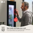 29 cu. ft. Standard-Depth MAX™ 4-Door French Door Refrigerator with Mirror InstaView® MyColor™ and Mini Craft Ice™ view 20
