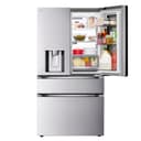 29 cu. ft. Standard-Depth MAX™ 4-Door French Door Refrigerator with Mirror InstaView® MyColor™ and Mini Craft Ice™ view 17