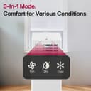 6,000 BTU (SACC) / 10,000 BTU (ASHRAE) Portable Air Conditioner, 250 Sq. Ft view 3