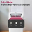 7,300 Btu (sacc) / 11,000 Btu (ashrae) Portable Air Conditioner | Cools Up To 300 Sq. Ft. view 3
